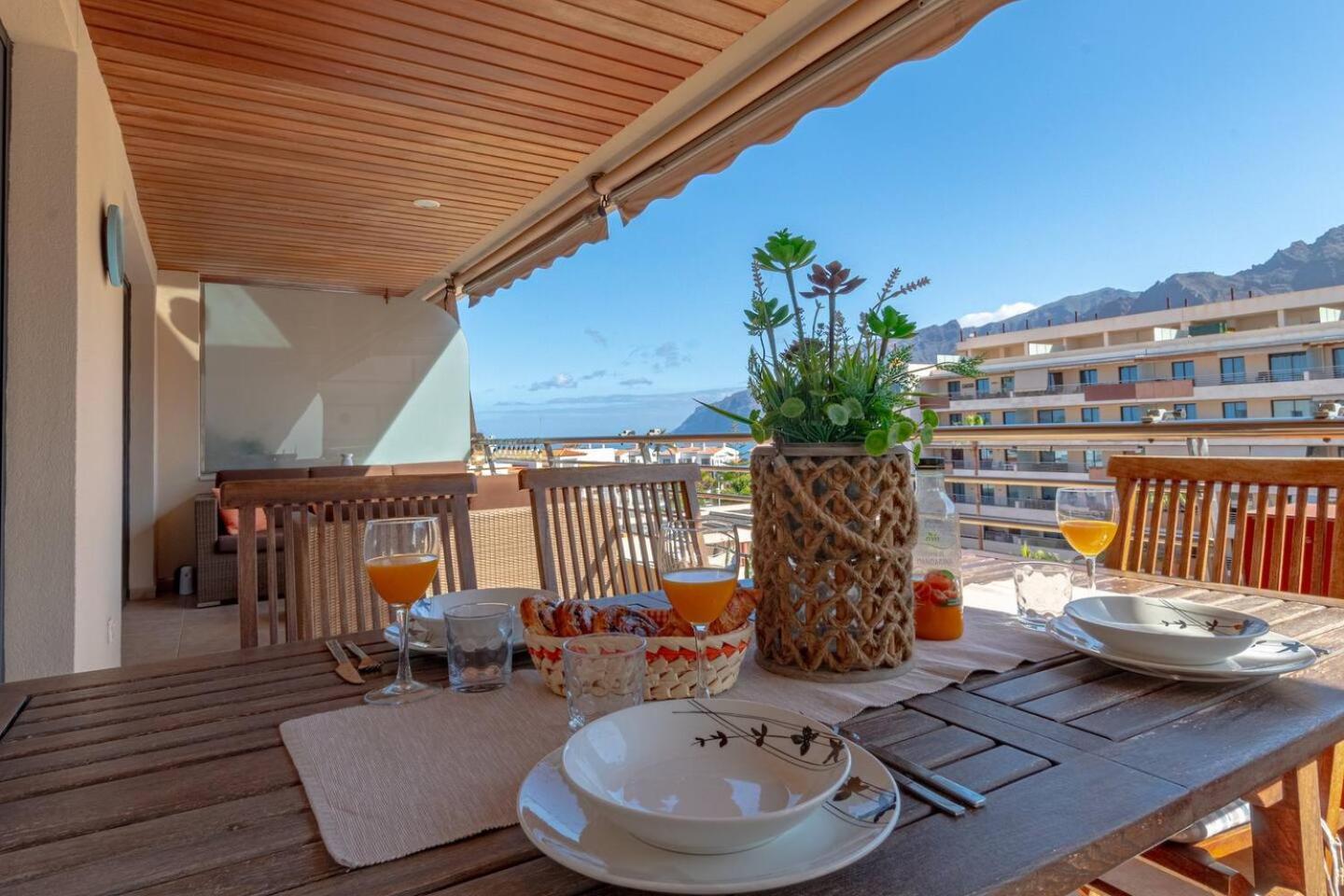 Top Floor Ocean View Apt By Dream Homes Tenerife بويرتو دي سانتياغو المظهر الخارجي الصورة